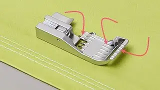 Les p'tits secrets de nos machines: les pieds de surjeteuse
