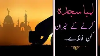 Sajdah and it's Unbelievable Benefits || AWAZEKHALQ ||