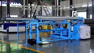 SUNTAY|Spiral Duct Making Machine can produce all kinds of spiral ducts with different diameters.