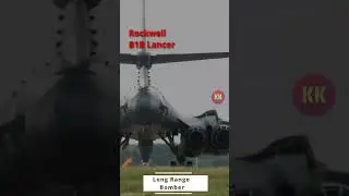 Epic B1B Lancer Preparing for Takeoff: Unleashing Raw Power! #shorts