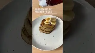 Panqueques Fit | Receta f&aacute;cil #shorts