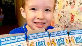 МАЛЫШ и LOST KITTIES 🐯 РАСПАКОВКА ИГРУШЕК ЛОСТ КИТИС от ХАСБРО