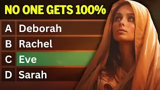 IMPOSSIBLE BIBLE QUIZ - 20 Bible Questions to test your Bible knowledge - Bible Quiz