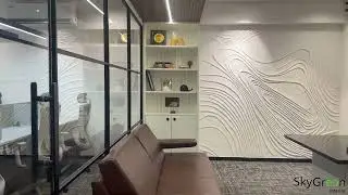 Commercial Office Interior | Nikol, Ahmedabad | Designed by SkyGreen Interior