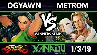 F@X 283 SFV - ogyawn (Laura) Vs. MetroM (Vega) - Street Fighter V Winners Semis