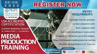 Media Production Training in Pakistan