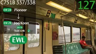 [SMRT] [Retired] [Endangered Species] Kawasaki C751B [337/338] - Pioneer » Joo Koon (EWL)