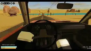 a desert with sandbox pov: