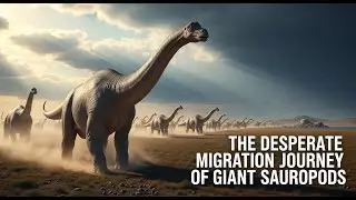 Dinosaur Life: 90 Million Years Ago | The Desperate Migration Journey of Giant Sauropods