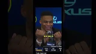 Russell Westbrook Acknowledges his daughters