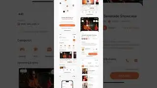 Event Booking App Figma UI Design | Event App | Figma UI Kit | App UI Design | UI UX Design | UI UX