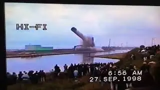 Shoreham chimney demolition 1998