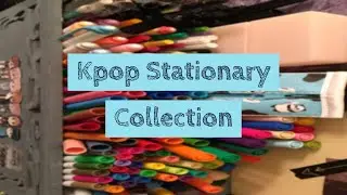All my stationary for Kpop journaling