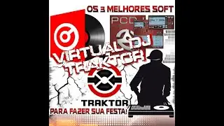 NOVO VIRTUAL DJ TRAKTOR PCDJ RED O MELHOR PROGRAMA PARA DJ. USADO COM OU SEM CONTROLADORA