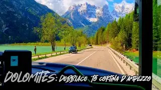 DOLOMITES DE DOBBIACO PARA CORTINA D' AMPEZZO DE AUTOCARRO