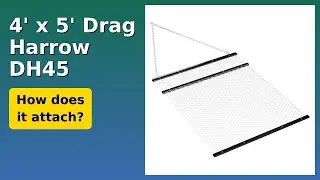 REVIEW (2025): 4' x 5' Drag Harrow DH45. Features.