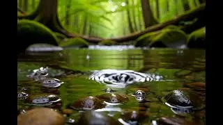 Eternal Flow | Relaxing Water ASMR with Ambient Music