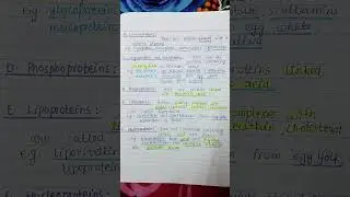 #biochemistrynotes #protein @lavi_lab