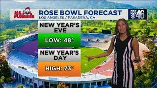 Ella's Bulldawg Forecast:  Rose Bowl Game