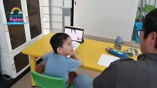 Bocah ikut online class holiday season, north pole expedition day 2 part 1 (membuat Reindeer Sleigh)