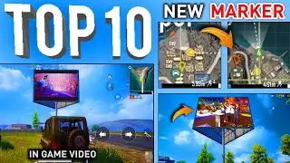 TOP 10 NEW FEATURES IN PUBG MOBILE | PUBG NEW UPDATE