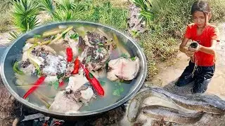 My Countryside Life: Fish soup recipe | Survival skills in field