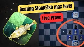 Beating Stockfish max level proof included | Apon ChessLab 