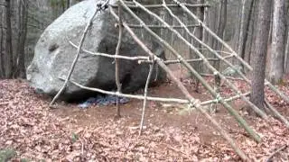 Natural Lean-to Shelter