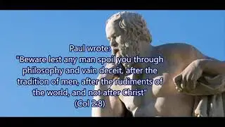 John's Logos is not the Greek Logos of Philosophy 4009