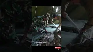 Gerak Cepat TNI Bantu Korban Badai Siklon Tropis di Belesia