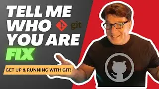 Git's Fatal Please Tell Me Who You Are Error | Author Identity Unknown | Unable to Auto Detect Email