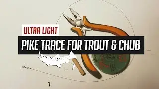 How To Make A Ultra Light Pike Wire Trace For Fishing Trout, Chub & Perch