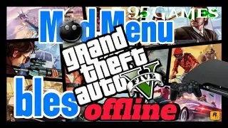 Como colocar mod menu no GTA 5 de PS3 Fácil Direto , Mod Menu #gtav