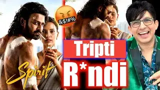 SPIRIT PRABHAS FIRST LOOK REVIEW | KRK | #krkreview #Prabhas #SpiritPoster #SandeepReddyVanga #krk