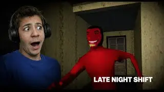 SADECE PİZZA YEMEK İSTEDİM ;( KORKU OYUNU! LATE NİGHT SHİFT HORROR KISA OYUN 