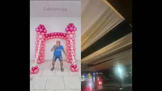 Balloon CASTLE balloon decoration ideas