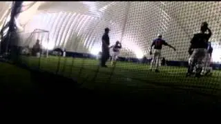 Jarrett Gray Homerun Dec 1st 2012 w/ sound effects