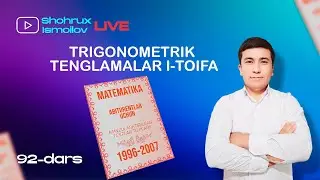 TRIGONOMETRIK TENGLAMALAR I-TOIFA