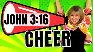 John 3:16 BIBLE memory verse CHEER for kids