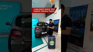 BEST CNG UNDER 8 LAKHS🔥 TIAGO VS TIGOR VS PUNCH: Best BOOTSPACE in the segment !!