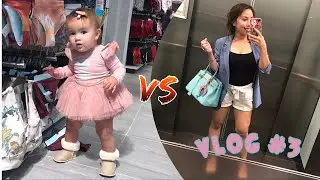 VLOG #3 MOTHER VS DAUGHTER OOTD + FUTURE H&M SWIMWEAR MODEL? 😛 DISTRICT DOCKLANDS ~ MOM&PARIS