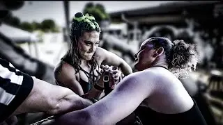 Elizabeth Mocek vs Sarah Collins-McKinney,  Texas #1's Go head to head!! #armwrestling #women
