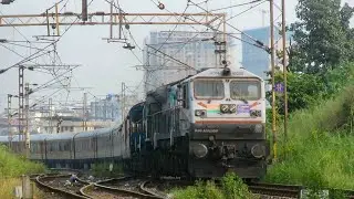 First Run Of The Season ! DLTB WDP4D &lsquo;Rani Ahilyabai&rsquo; & WDP4B Pulling Luxurious Maharajas' Express