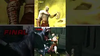 God of War 2 Demo vs Final Product Comparison