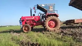 Mahindra 575di struggling with deep mud|#mgworldinformation