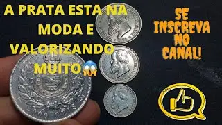 AS MOEDAS DE PRATA EST&Atilde;O NA MODA VEJA ESSA DE 2MIL REIS.