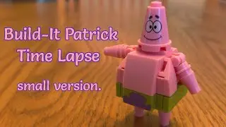 Build-It Patrick Time Lapse | Small Version. (Knockoff Lego SpongeBob Figure)