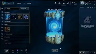 League of Legends Esports Capsule Opening