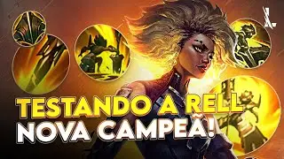 GAMEPLAY RELL, A NOVA CAMPE&Atilde;! PRIMEIRAS IMPRESS&Otilde;ES | LoL Wild Rift