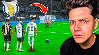 TESTANDO os MELHORES BATEDORES de FALTA do BRASILEIR&Atilde;O no FIFA 25